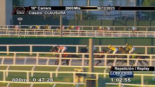 CARRERAS HIPODROMO MARONAS 301223 [upl. by Atirac922]