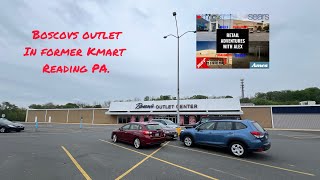 Boscovs outlet in Former Kmart Reading PA [upl. by Eiramlatsyrk576]