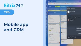 Bitrix24 Mobile App amp CRM India [upl. by Hanni]