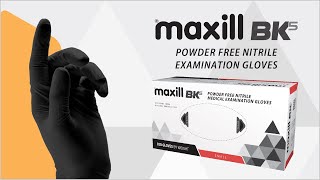 maxill BK5 Powder Free Nitrile Gloves [upl. by Atihcnoc78]