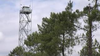 Départ de feu  la forêt des Landes surveillée [upl. by Anika657]