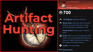 Where to find Lost Stopwatch Artifact  New World Aeternum  Artifact Hunting [upl. by Aiblis]