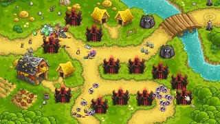 Kingdom Rush Vengeance Elite Harassers Tower Showcase [upl. by Ahar]