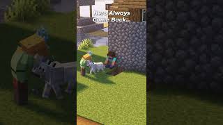 The Hero Always Returns meme shorts minecraft [upl. by Kcaj]