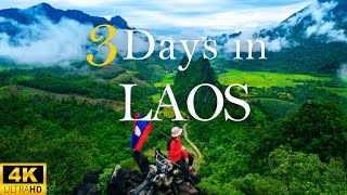 How to Spend 3 Days in LAOS  Travel Itinerary [upl. by Gladdie269]