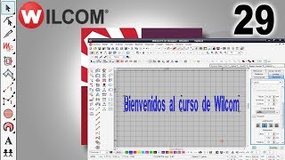 29 Curso Wilcom completo Modificar el tamaño del texto [upl. by Tymon339]