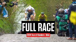 FULL RACE 2024 Tour of Flanders  Men [upl. by Ennoid]