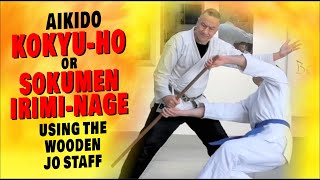 KOKYU HO or SOKUMEN IRIMINAGE  AIKIDO BASIC TECHNIQUES  Mastering quotLines of Forcequot [upl. by Gawlas]