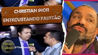 Evandro Santo Entrevistando Faustão no Começo da Careira [upl. by Eelek918]