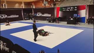 A Nazarovs vs M Kasprzyk AJP tour Europe continental JiuJitsu championship 2024 [upl. by Ayatnahs848]