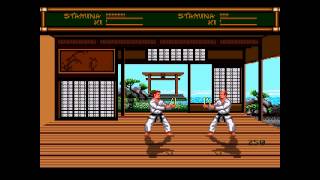 Budokan The Martial Spirit  Sega Genesis Gameplay [upl. by Akeirahs]