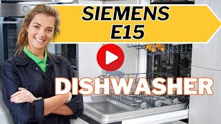 siemens dishwasher e15 [upl. by Marl]