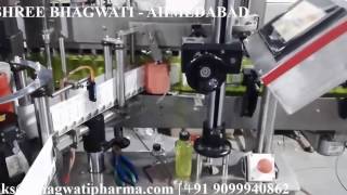 Front and Back Double side labeling machine  high Speed Two side labeling machine [upl. by Eiralam]