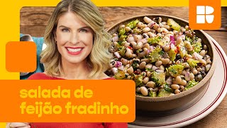 Salada de feijão fradinho e maxixe com molho de melado e pimenta  Rita Lobo  Cozinha Prática [upl. by Hermes590]