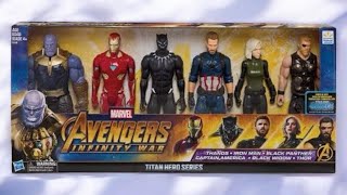 OPCIÓN DE SORTEO MULTIPACK 18  THANOS VS AVENGERS TITAN HERO SERIES PACK  TROMPIX Y AMIMBIX [upl. by Lokcin]