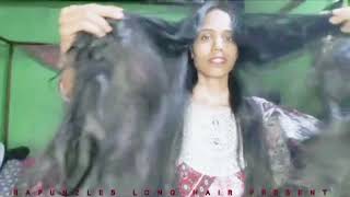 long hair self playbengali long hair playhousewife long hair [upl. by Nerro]