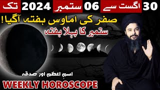 September 2024 Pehla Hafta Kaisa Hoga  Weekly horoscope 31 August to 06 Sep  Mehrban Ali [upl. by Noir]