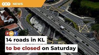 14 roads in KL to be closed on Saturday for king’s installation [upl. by Orips]