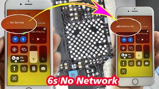 iPhone 6s No Network Unknow Sim Card Cant Call  No Service [upl. by Nwahsad]