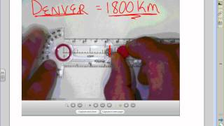 Triangulating an Earthquake Epicenter Adjusting Compass to Map Scale [upl. by Dorweiler]