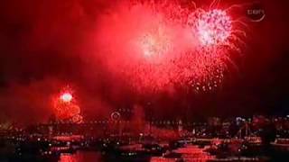 2008 New Year Fireworks Sydney Australia 1 of 2 [upl. by Aglo]