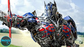 Top 10 Times Optimus Prime Went Beast Mode [upl. by Acirderf]