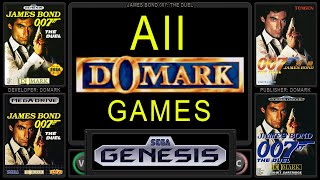 Sega Genesis Evolution of All Domark Games [upl. by Nagel]