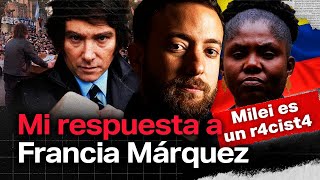 Francia Márquez atacó a Milei y Laje la puso en su sitio  Agustín Laje [upl. by Ris348]