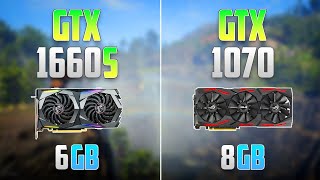 GTX 1070 vs GTX 1660 Super  Which One is Better [upl. by Idonna11]