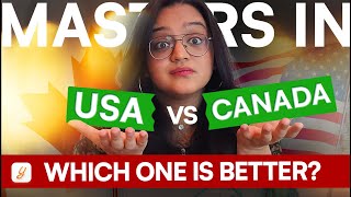 Masters in USA vs Canada Which is Better for International Students  Yocket [upl. by Odel]