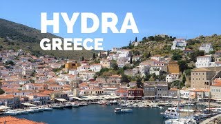 Beautiful HYDRA  Island in Greece  Cruise from Athens [upl. by Nimref200]