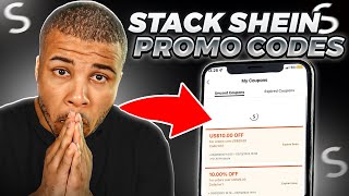 How to stack shein promo codes  SHEIN 2024 [upl. by Garibold412]