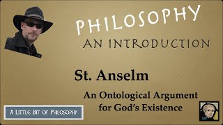 Anselm  An Ontological Argument [upl. by Rotberg]