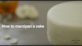 How To Marzipan A Cake  Good Housekeeping UK [upl. by Janka]