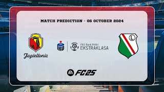 Jagiellonia Białystok vs Legia Warszawa  Prediction  202425 PKO BP Ekstraklasa  EA FC 25 [upl. by Nomrej132]