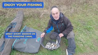 GREAT SHORT SESSION ON THE FOSSDYKE CANAL [upl. by Lannie]