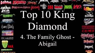 King Diamond Top 10 [upl. by Naujyt]