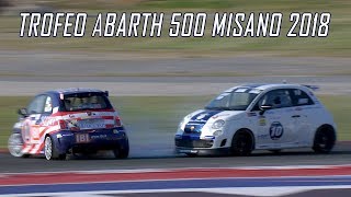 Trofeo Abarth 500 a Misano 2018 [upl. by Buine]