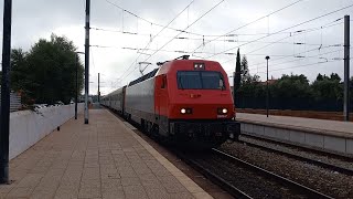 Estacao de Loulé  IC670 com Class 5600 locomotiva 56067 Loule Staion with IC670 and Classe 56067 [upl. by Digdirb865]