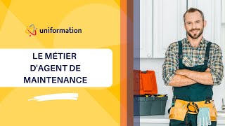 Le métier dagent de maintenance [upl. by Drooff]