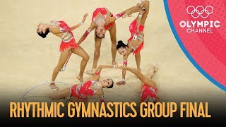 Rhythmic Gymnastics Group Final  Rio 2016 Replays [upl. by Meeharbi]