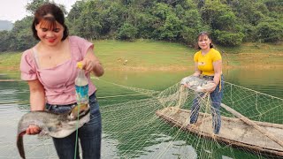 Collection of many videos of girls fishing on the lake [upl. by Allrud]