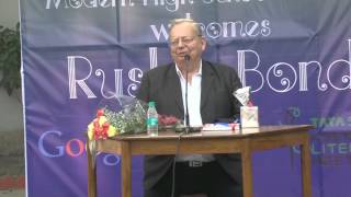 Ruskin Bond meets school children in Kolkata  Part 1 [upl. by Yvaht]