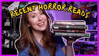 RECENT HORROR READS [upl. by Araccat226]