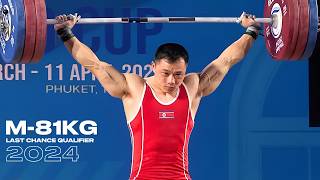 81kg IWF World Cup 2024  Full Session [upl. by Doy]