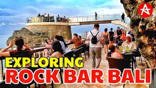 FULL OF TOURIST in ROCK BAR BALI [upl. by Jocelin]