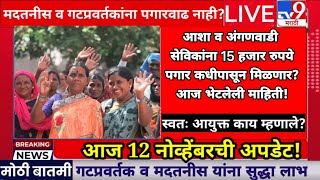 asha ashaworkers ashasevika anganwaditodaynews अंगणवाडीसेविका [upl. by Eeliab]