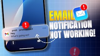 How to Fix Email Notifications Not Working on iPhone  Solve Delayed Email Alerts Problem on iPhone [upl. by Athalee]