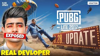 PUBG LITE 2017 VS BGMI LITE  REAL DEVLOPER EXPOSED 😤 [upl. by Giglio215]