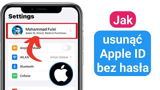 Jak usunąć Apple ID bez hasła 2024 [upl. by Rolyt]